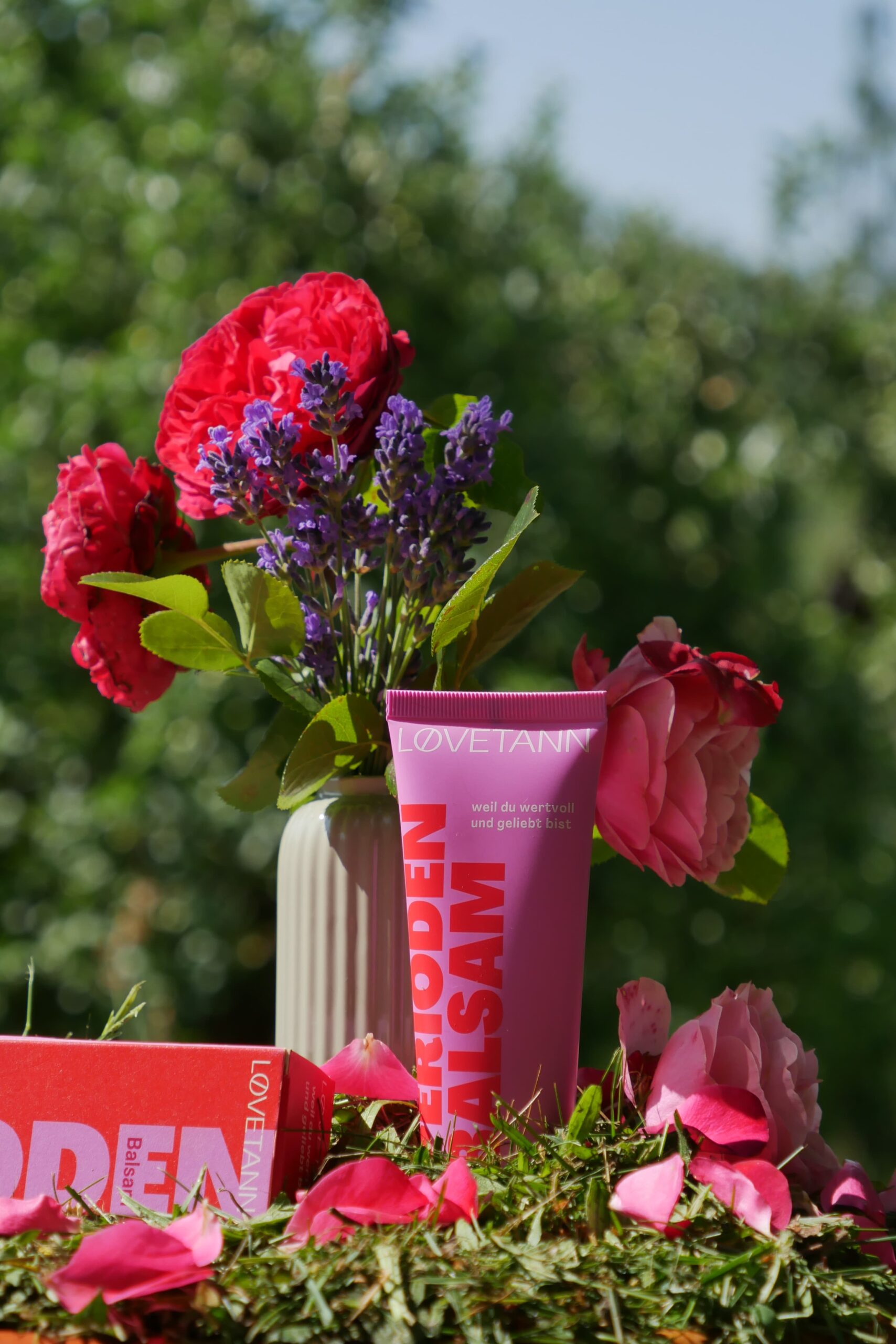 Unser erstes Fotoshooting – mit unserem Shooting Star: dem Lovetann #Periodenbalsam